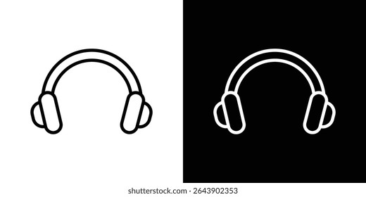 Headphones icon Graphic vector set for ui design