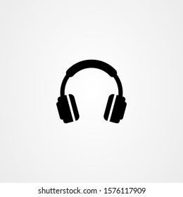 Headphones Icon Logo Vector Design