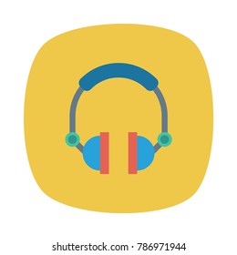 headphones icon. Science And Technology 