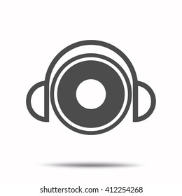 headphones icon with Speaker