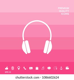 Headphones icon symbol