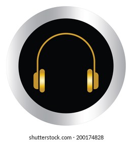 headphones icon for use , vector illustration.