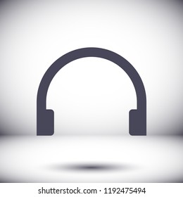 headphones icon vector
