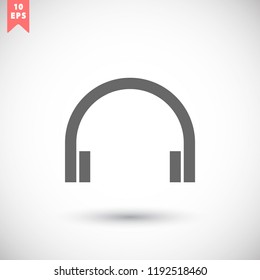 headphones icon vector