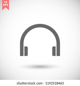 headphones icon vector