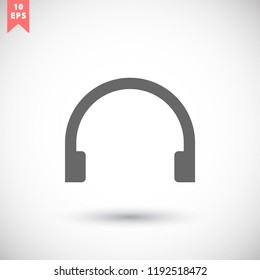headphones icon vector