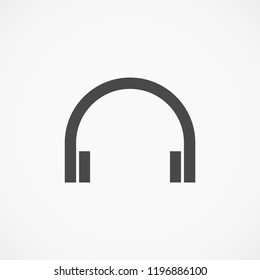 headphones icon vector