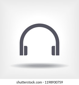 headphones icon vector
