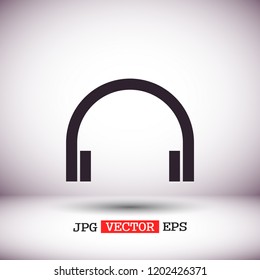 headphones icon vector