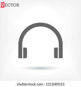 headphones icon vector