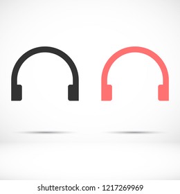 headphones icon vector