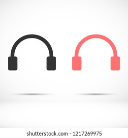 headphones icon vector