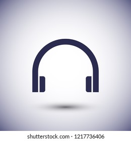 headphones icon vector