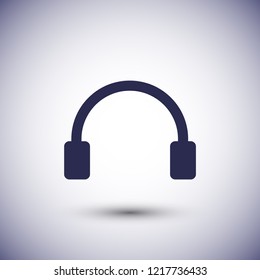 headphones icon vector