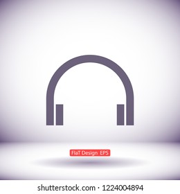 headphones icon vector