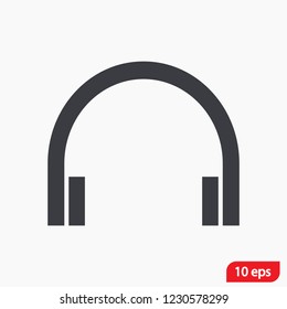 headphones icon vector