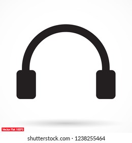 headphones icon vector