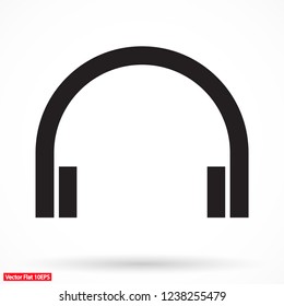 headphones icon vector