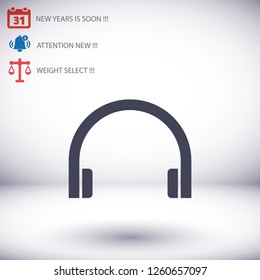 headphones icon vector