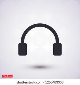 headphones icon vector