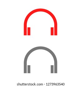 headphones icon vector