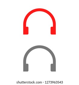 headphones icon vector