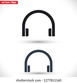 headphones icon vector