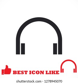 headphones icon vector