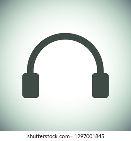headphones icon vector
