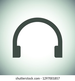headphones icon vector