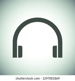 headphones icon vector