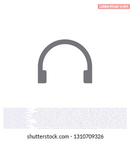 headphones icon vector