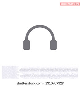 headphones icon vector