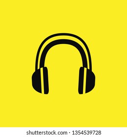 headphones icon vector