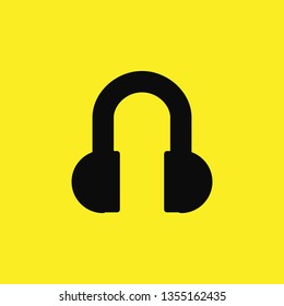 headphones icon vector