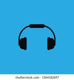 headphones icon vector