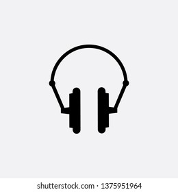 headphones icon vector