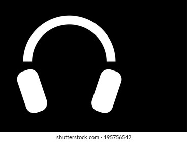 Headphones Icon. Vector