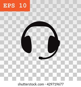 Headphones icon Vector