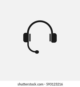  Headphones icon Vector.