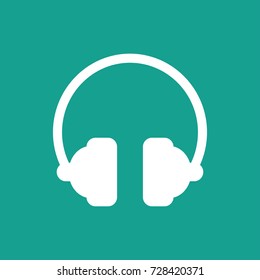 headphones icon vector