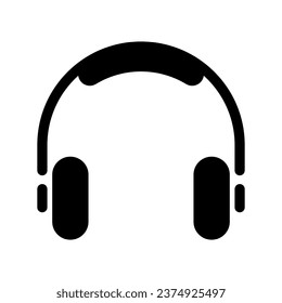 Headphones icon vector. Customer service. Headset icon symbols