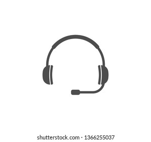 Headphones icon . Vector . EPS 10