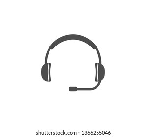 Headphones icon . Vector . EPS 10