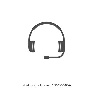 Headphones icon . Vector . EPS 10