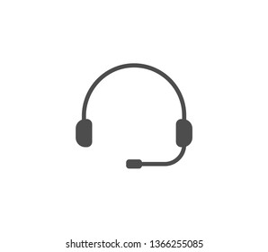 Headphones icon . Vector . EPS 10