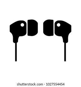 headphones icon, vector illustration