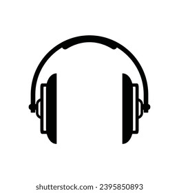 Icono de auriculares diseño de imagen vectorial