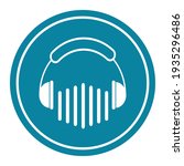 Headphones icon vector illustration nice