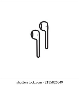 headphones icon vector illustration symbol